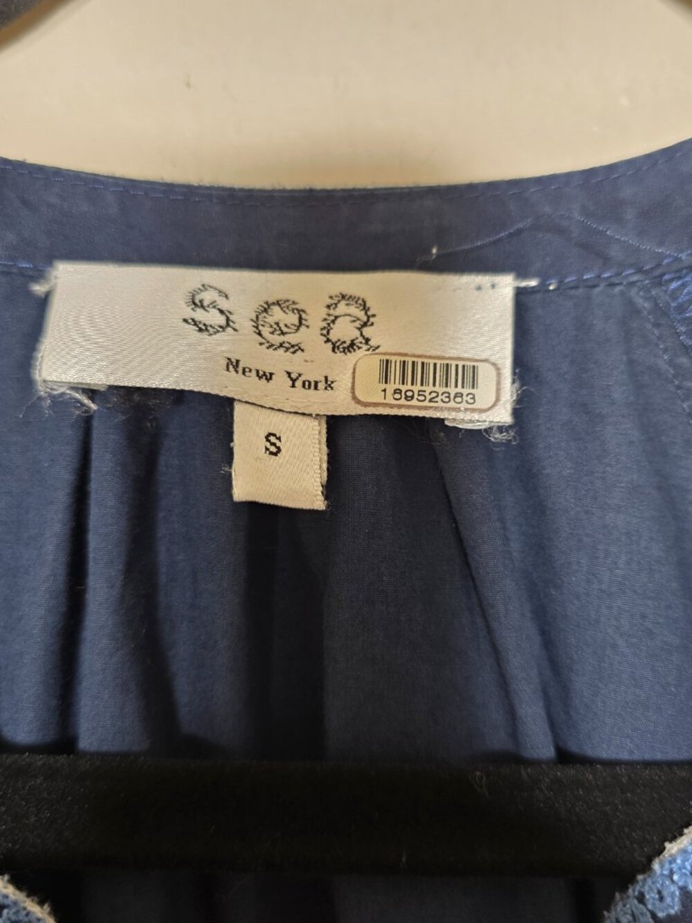 Sea New York Inga Dress 100% Cotton Size Small - Picture 8 of 14